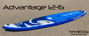 2021 Advantage 12-6 Inflatable Stand Up Paddle Board Package