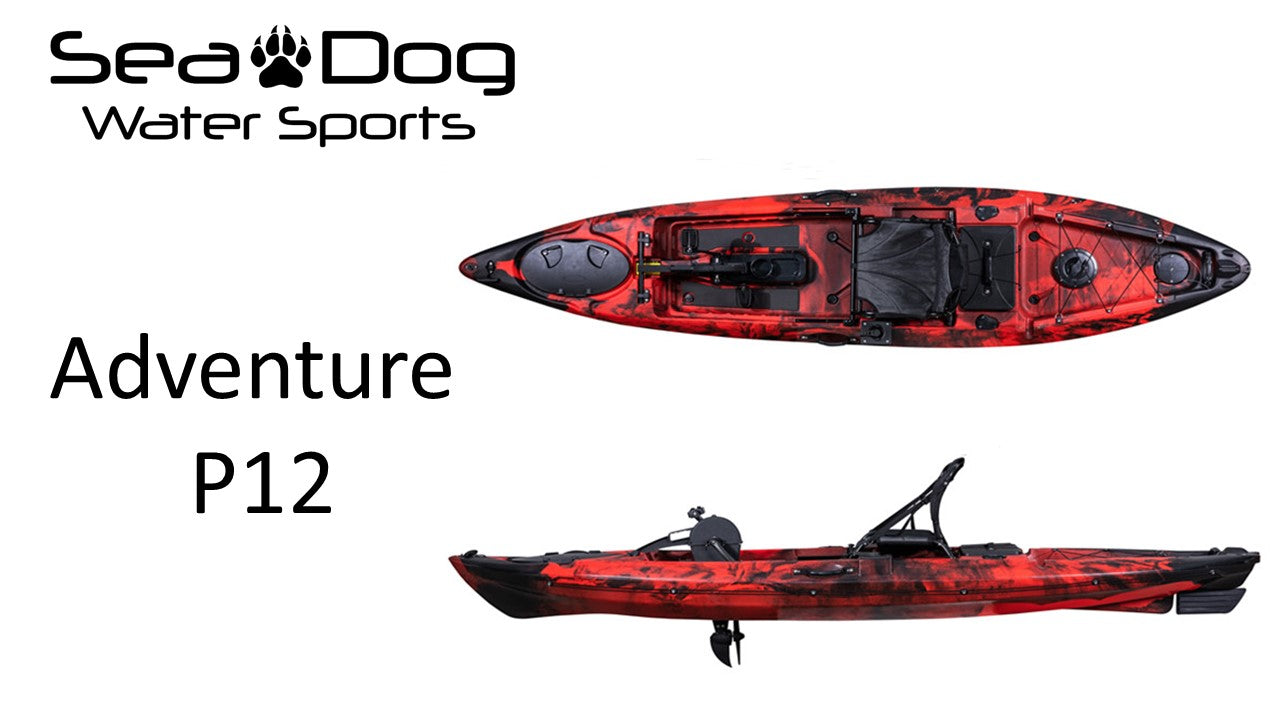 Poseidon 12 - Aquaholic-Kayaks, Ocean Fishing Kayaks, Pedal Kayaks